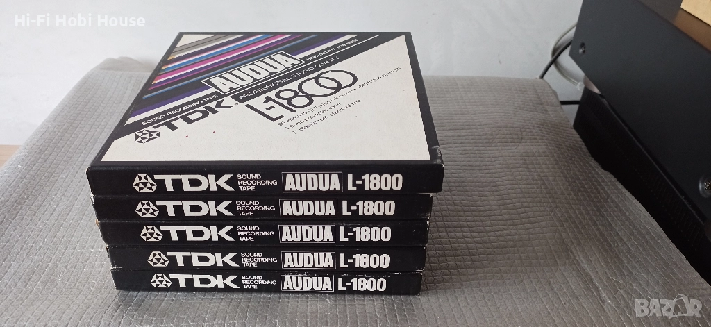 Магнегофонни ролки tape reel to reel tdk audio L-1800, снимка 1