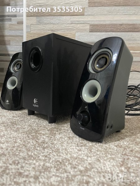 Тонколони , буфер Logitech Z323 2.1, снимка 1