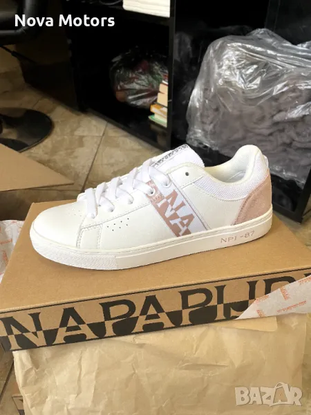 Napapijri Дамски Кецове Willow Бял 39, снимка 1