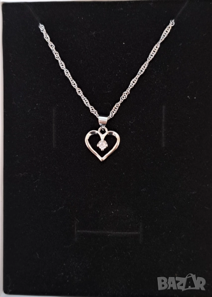 Сребърно колие 925, снимка 1