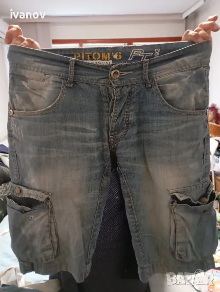 Мъжки къси дънки Pitoms, снимка 1