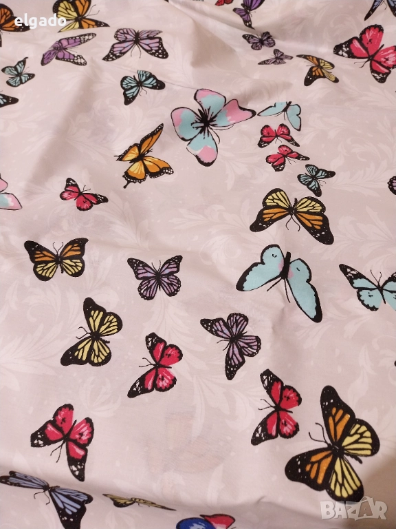 Плат Ранфорс щампа - 100% памук, снимка 1