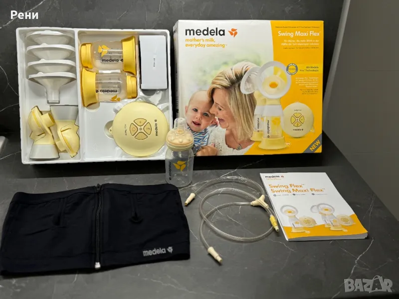 Двойна двуфазна помпа за кърма MEDELA Swing Maxi, снимка 1