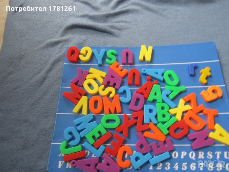 Магнитна дъска с букви, снимка 1