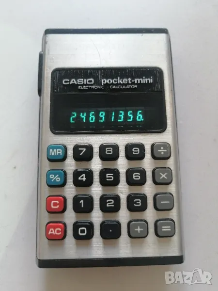 Ретро калкулатор CASIO Pocket-mini, снимка 1