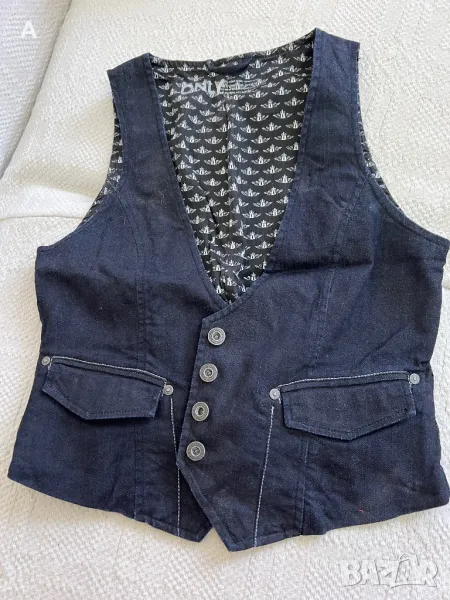 Дамски дънков елек Only, снимка 1