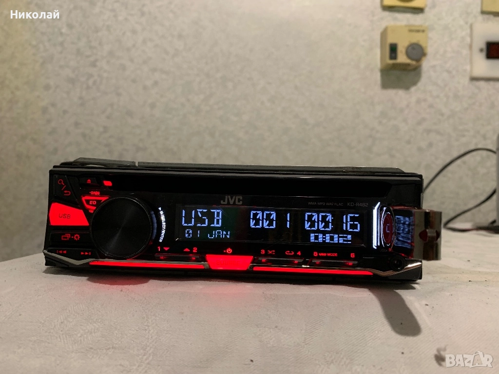 Авто Cd JVC USB, снимка 1