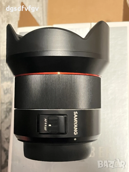 Samyang AF 14mm F2.8 за Canon EF , снимка 1