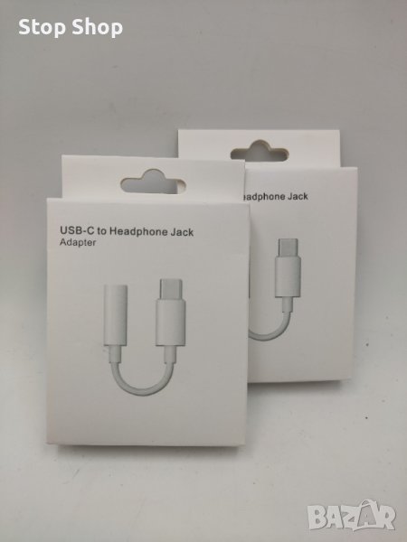 USB-C to 3.5 mm audio jack - адаптер USB-C към 3.5 мм. за устройства с USB-C порт, снимка 1