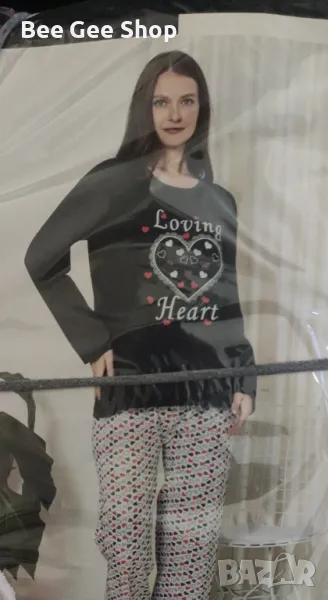 Дамски пижами лека вата, снимка 1