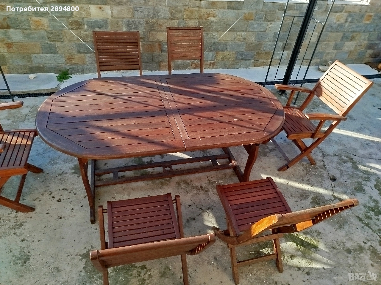 Градинска мебел от дърво , снимка 1