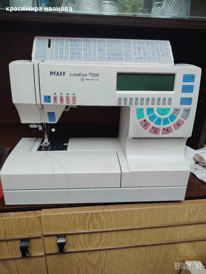 шевна машина Pfaff Creative 7550, снимка 1