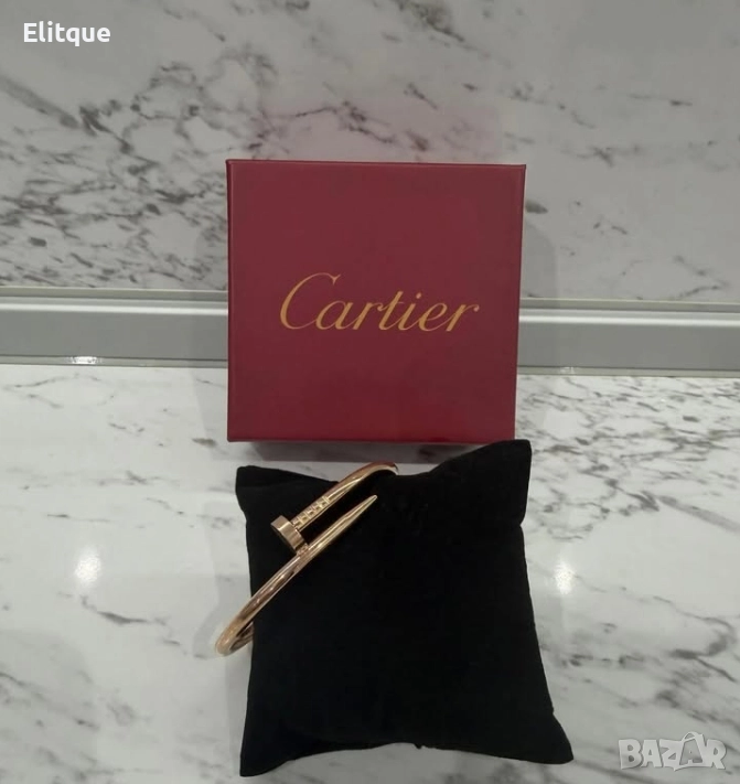 гривна от висококачествена стомана cartier пирон, снимка 1