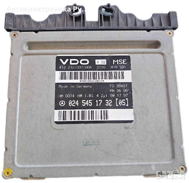 компютър MERCEDES W202 C180 1.8 024 545 17 32 (05), 0245451732 , снимка 1