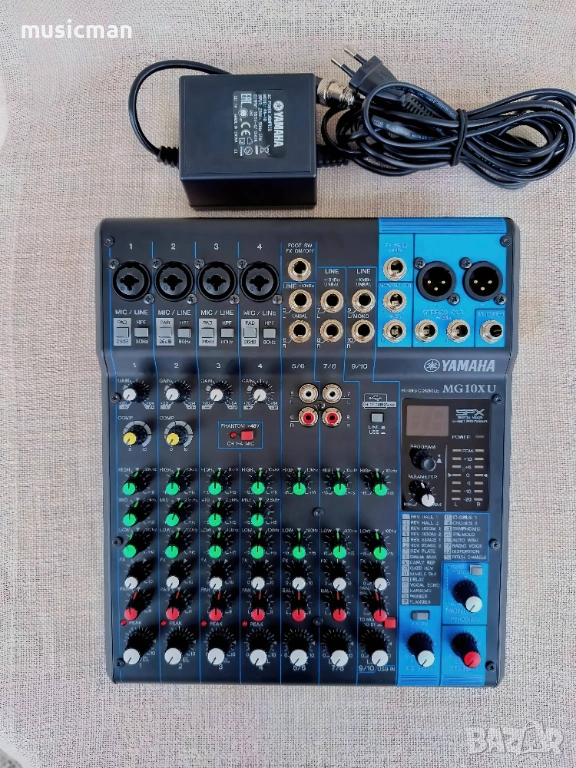Аудио миксер Yаmaha MG10XU, снимка 1