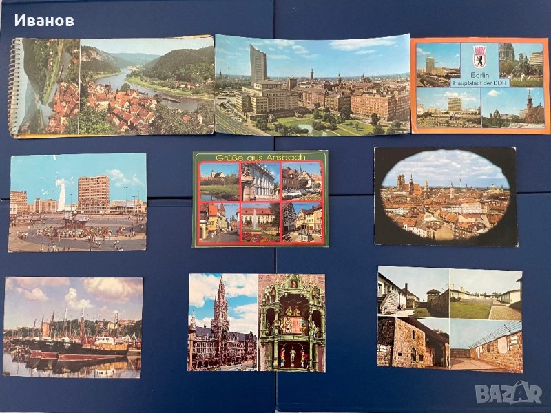Лот картички от Германия - 50 бр., снимка 1