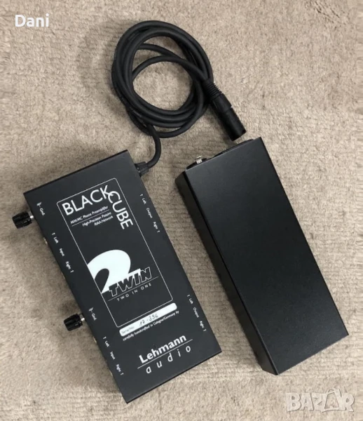 Предусилвател/Riaa Lehmann audio,Black cube twin, снимка 1
