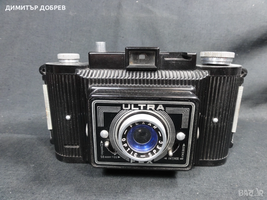 СТАР РЕТРО БАКЕЛИТОВ ФОТОАПАРАТ FEX ULTRA FRANCE, снимка 1