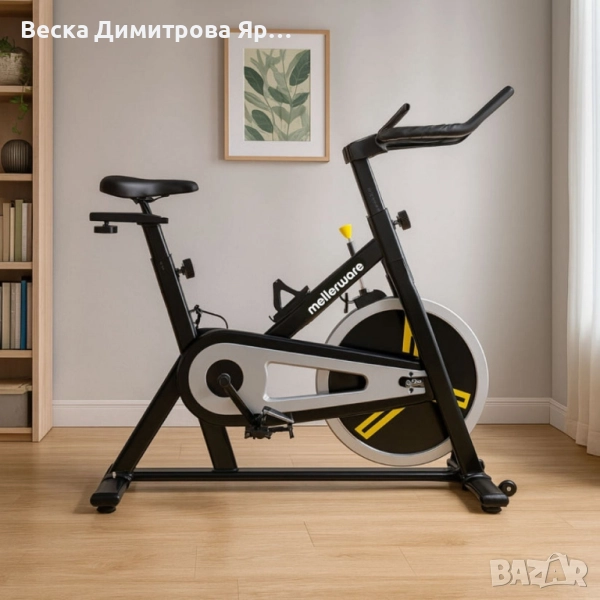 Велоергометър за фитнес вкъщи Mellerware Loopy Track, снимка 1