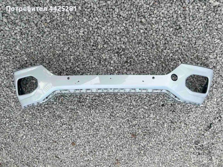 предна броня VW T-roc 2017-2022г. с парктроник и асистънс #217S, снимка 1