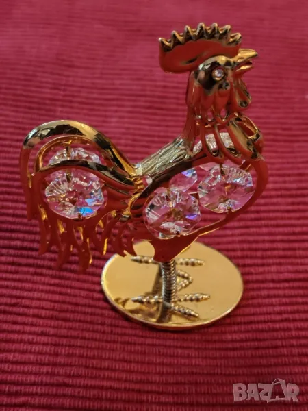 Фигурка, статуетка Петел, Сваровски. , снимка 1