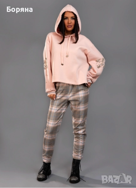 Adelina Soltariyska нов с етикет панталон каре, снимка 1