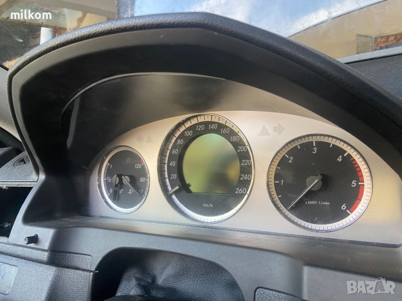 W204 c class инструментално табло километраж , снимка 1