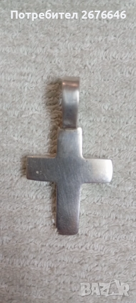 Сребърен кръст, снимка 1