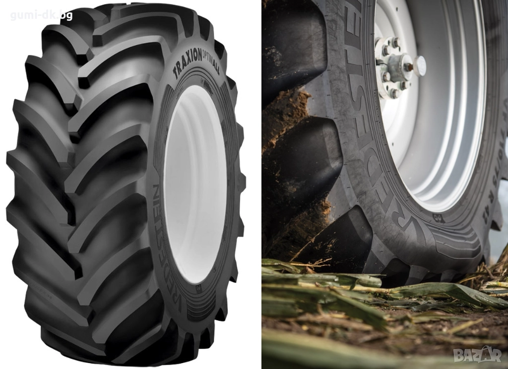 Агро гума VF 520/60R28 NRO Traxion Optimall Vredestein, снимка 1