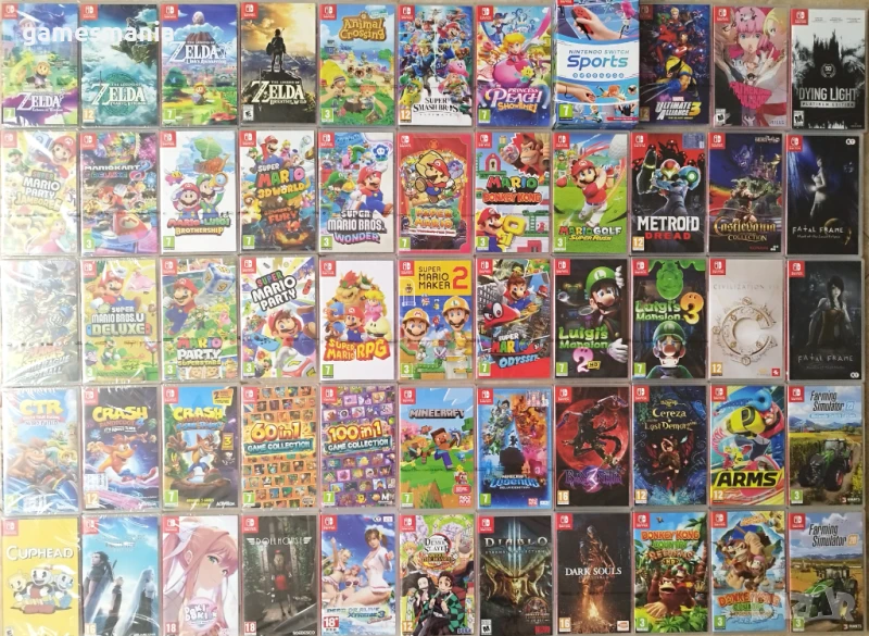 [NINTENDO Switch] ! СУПЕР Цени/ 150 Чисто нови игри/ Експресна доставка, снимка 1