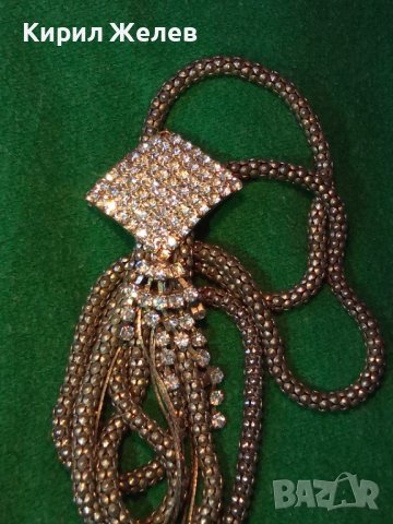 СРЕБРИСТО СКЪПОЦЕННО АРТ МОДНО КОЛИЕ МНОГО ЕФЕКТНО и БЛЕСТЯЩО 26921, снимка 17 - Колиета, медальони, синджири - 35100785