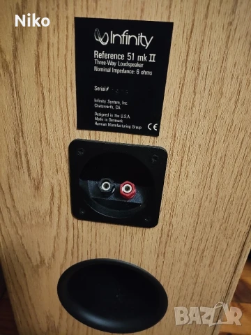 hi-fi тонколони Infinity Reference 51 Mk 2