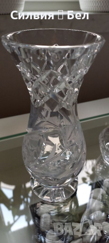 Ретро кристални вази🌹 различни цени, снимка 3 - Вази - 36212786