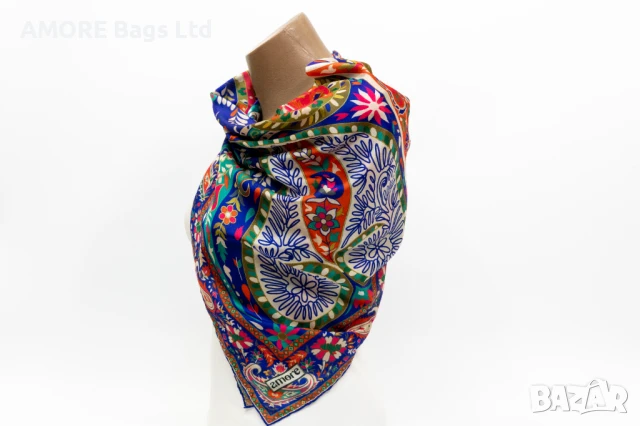Елегантен дамски шал AMORE Costanza, 90смх90см, снимка 2 - Шалове - 50656897