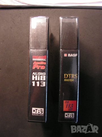 Нови цифрови касети BASF DTRS MASTER DA 113MP & maxell AUDIO Hi8 113, снимка 5 - Други - 34674436