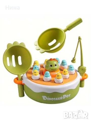 Многофункционална настолна, музикална игра 4в1- лов на динозаври 🦖, снимка 6 - Образователни игри - 50932821