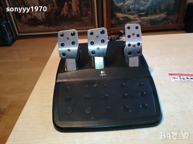 LOGITECH-ПЕДАЛИ ЗА ИГРА ВНОС ГЕРМАНИЯ 0702221128