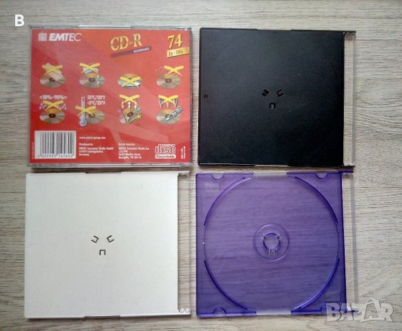 Разни празни кутии за CD, снимка 6 - Други - 40959255