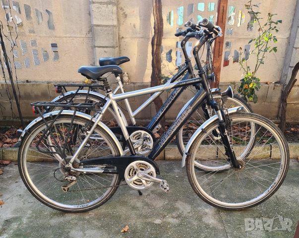 Две красиви велосипеда Аломинови HERCULES 28ц 24 скорости, снимка 3 - Велосипеди - 52641290