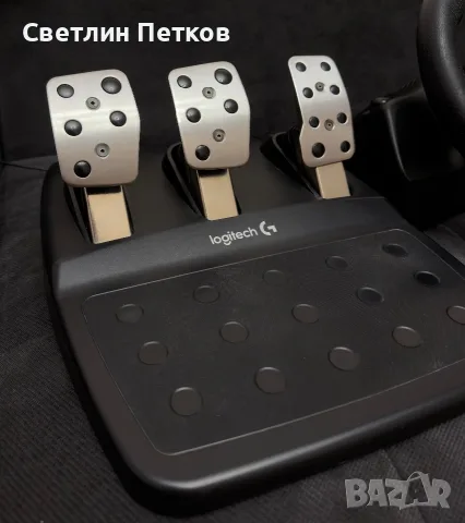 Logitech G29 волан + педали, снимка 7 - Други игри и конзоли - 55975296