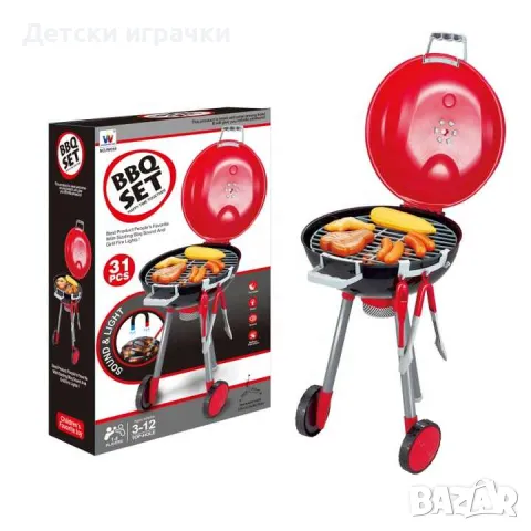 Детско Барбекю BBQ със звук и светлина, снимка 4 - Образователни игри - 48951015