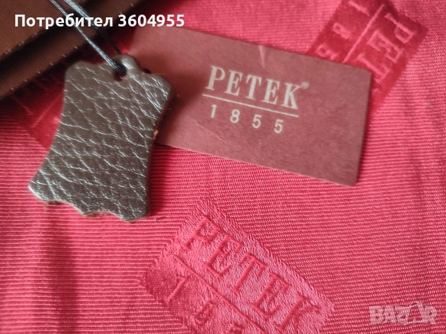Мъжка чанта PETEK естествена кожа., снимка 5 - Чанти - 53173708