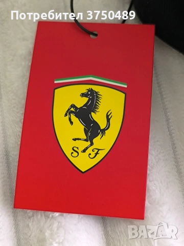 Класическа шапка на Ferrari, снимка 4 - Шапки - 53209291