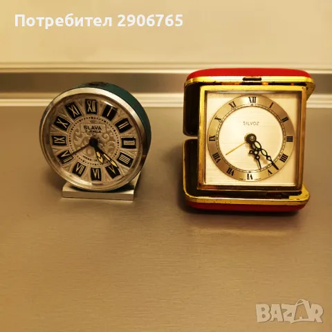 Часовник будилник PETER Германия работещ, снимка 9 - Антикварни и старинни предмети - 49094742