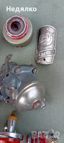 Ретро авто,мото,вело части,9 бр,руски,бг,чешки, снимка 8 - Антикварни и старинни предмети - 53009354