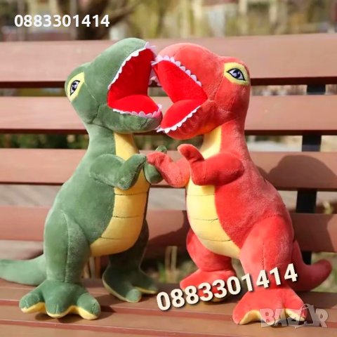 Плюшен динозавър 40см , снимка 5 - Плюшени играчки - 41616007