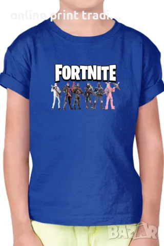 Детска тениска Фортнайт Fortnite Characters, снимка 8 - Детски тениски и потници - 48523051