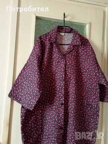 Дамски бархетен пеньоар № 64 - нов, снимка 2 - Рокли - 52520795