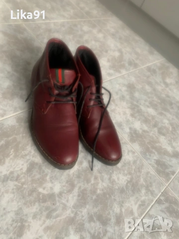 Продавам почти нови елегантни кожени италиански боти 38, снимка 3 - Дамски боти - 53086634