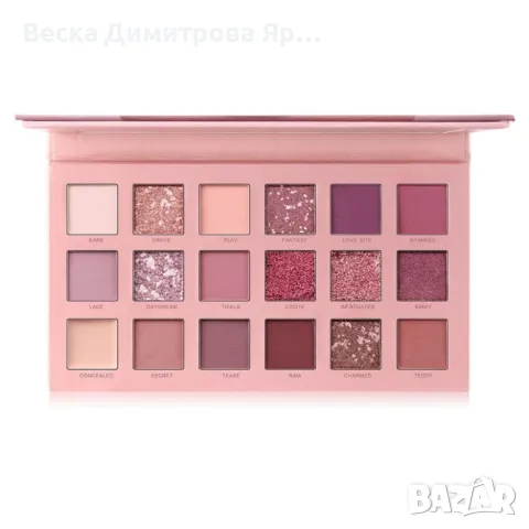Многоцветна палитра за очи MISS ROSE HUDA, снимка 6 - Декоративна козметика - 47700202